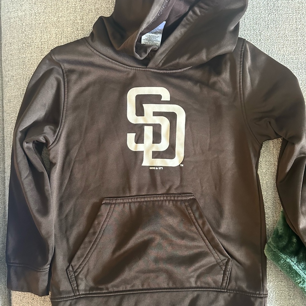 Genuine Merchandise Brown Hoodie with Logo